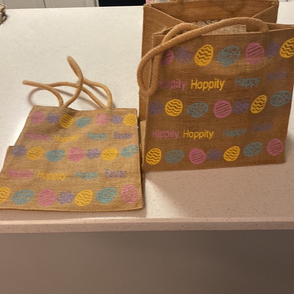 🍍EASTER BAGS🍍COULD BE USED AS EASTER BASKETS🍍🐣(2)E-2 - Picture 1 of 2